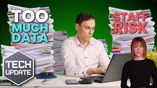 Half of staff have too much access to data